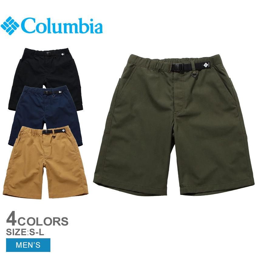 ブラック Pm0536 Columbia メンズ パンツ コロンビア 黒 アウトドア ブランド 半ズボン ボトムス ハーフパンツ ウエア 茶