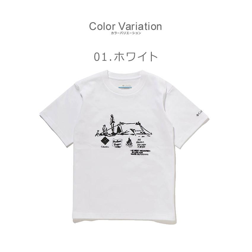 （ゆうパケット可） コロンビア 半袖Tシャツ キッズ ジュニア 子供 ユースフォレストキャンプラバーズショートスリーブクルー COLUMBIA PY6498｜z-mall｜05