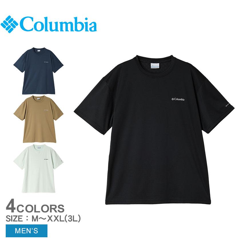 Columbia（コロンビア） 半袖Tシャツ メンズ COLUMBIA XE3513 ブラック