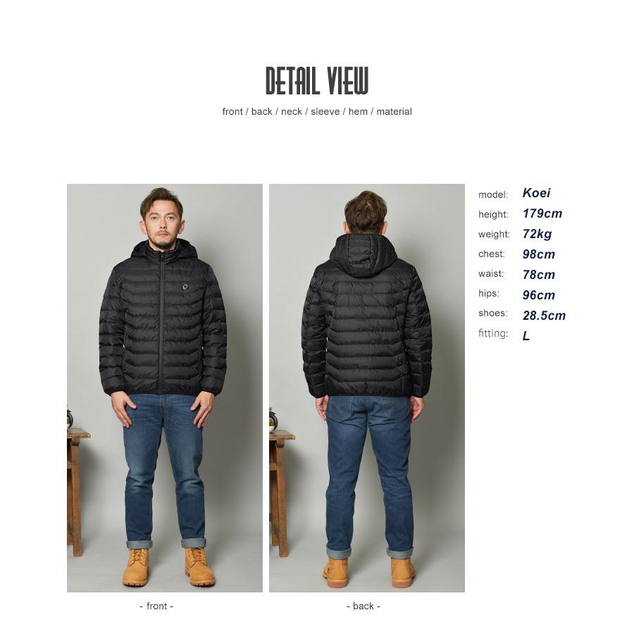 In'crewsive（インクルーシブ） 電熱 ヒート ウォームジャケット 中綿