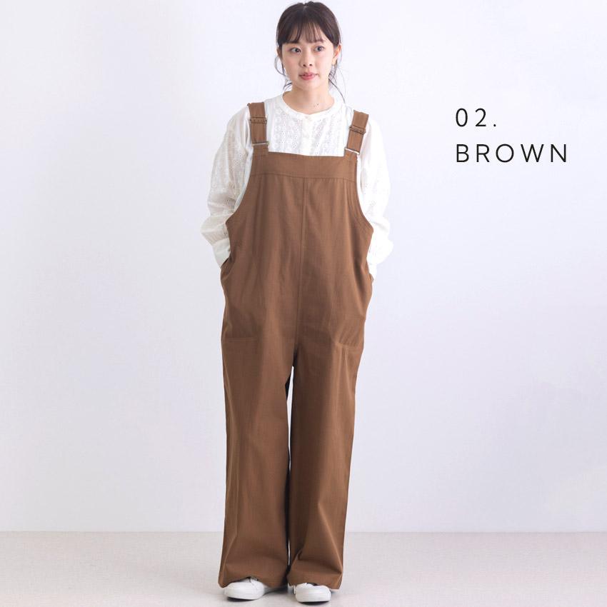 NACHU＆DIARY（ナチュ＆ダイアリー） サロペット レディース