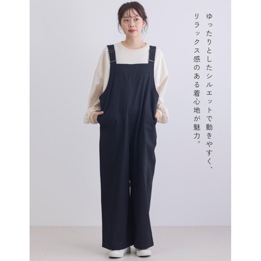 NACHU＆DIARY（ナチュ＆ダイアリー） サロペット レディース