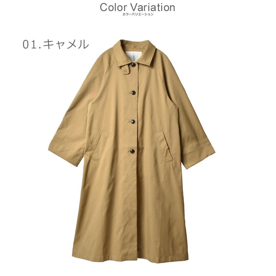 送料無料 ステンカラーコート レディース 2WAY ライトコート