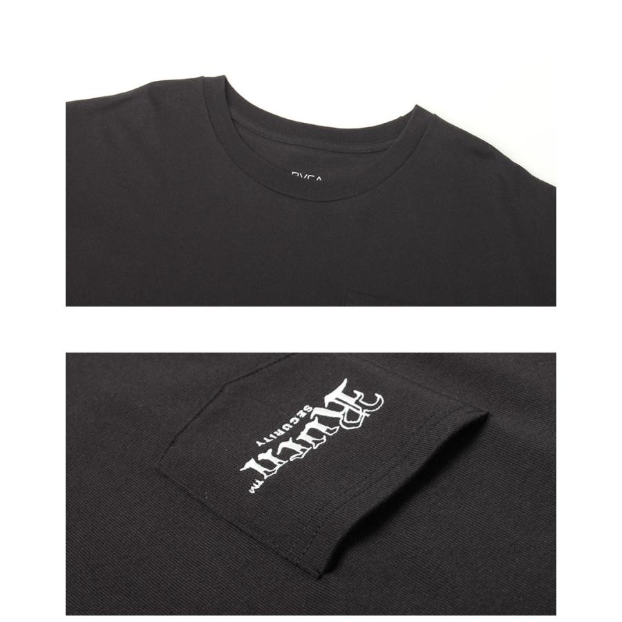 RVCA ルーカ 半袖Tシャツ メンズ BE041228 ブラック 黒 ホワイト