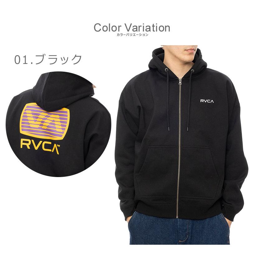 RVCA（ルーカ） パーカー メンズ TRANSISTOR ZIP HD RVCA BE042046
