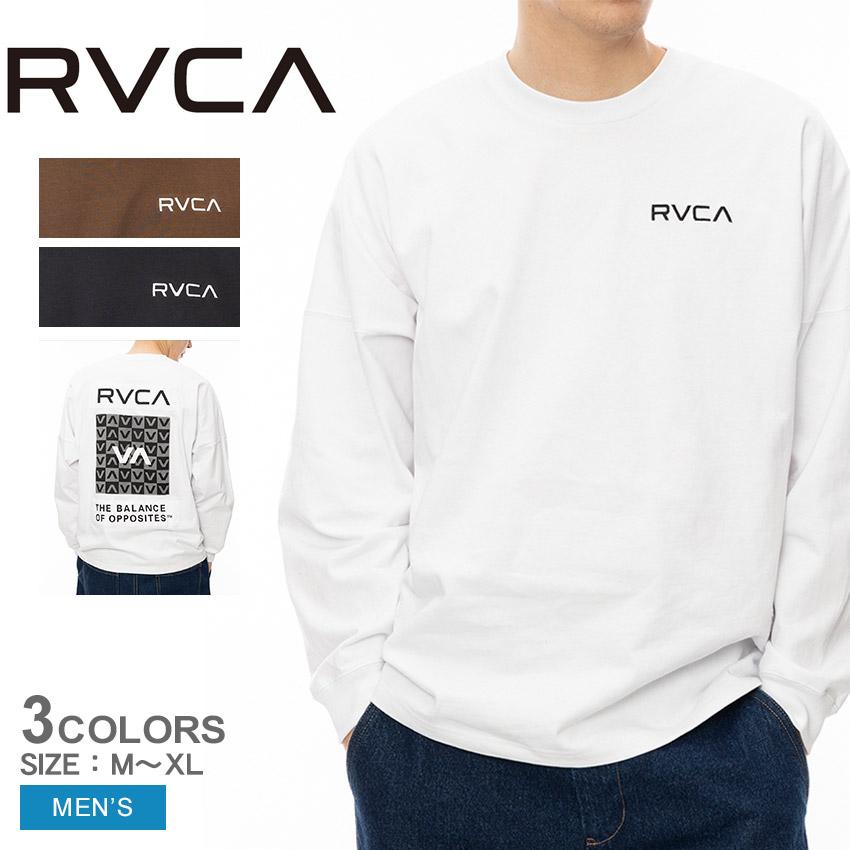 RVCA（ルーカ） 長袖Tシャツ メンズ RVCA BE042060 ブラウン 茶