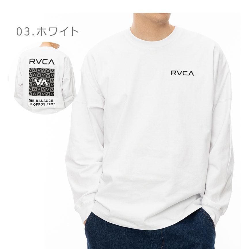 RVCA 長袖Tシャツ 2枚セット RVCA ルーカ 長袖 Tシャツ メンズ XXX LT バックプリント ルーズ