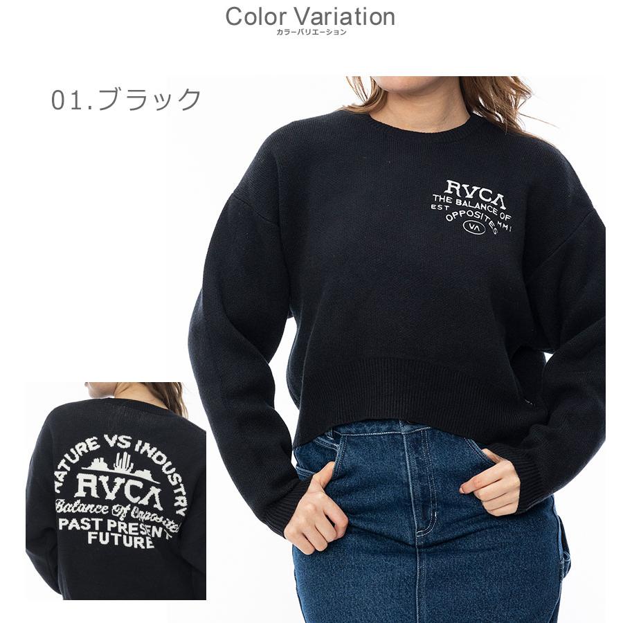 RVCA（ルーカ） セーター レディース LETTERLING KNIT RVCA BE044650