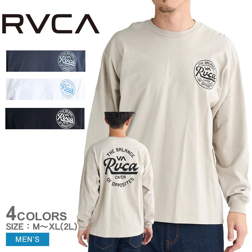 RVCA（ルーカ） 長袖Tシャツ メンズ RVCA BF041152 ホワイト 白