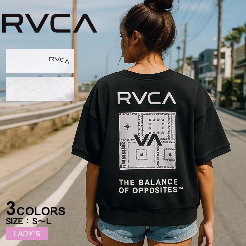 RVCA（ルーカ） トレーナー レディース BANDANA VA BOX SWEAT SS RVCA
