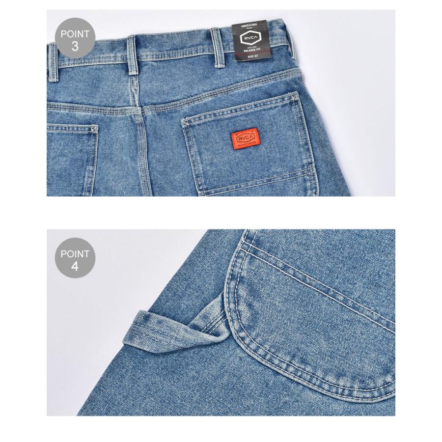 RVCA（ルーカ） デニム メンズ RVCA CHAINMAIL DENIM PANT ボトムス