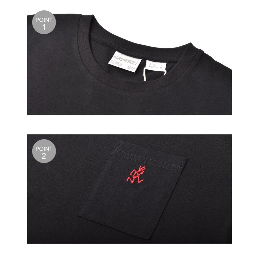 Gramicci（グラミチ） 長袖Tシャツ メンズ レディース ワンポイント 