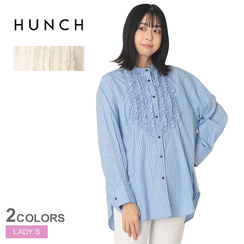 hunch（ハンチ） ブラウス レディース HUNCH WLN5322 ホワイト 白