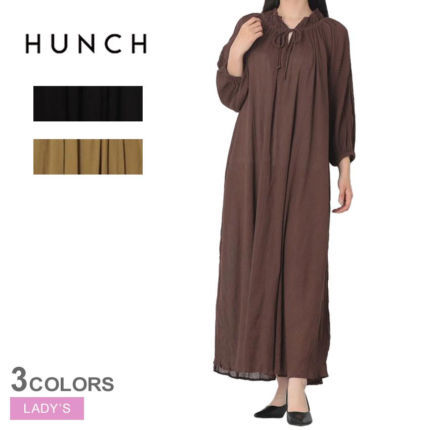 hunch（ハンチ） ワンピース レディース HUNCH WOH5239 ブラック 黒
