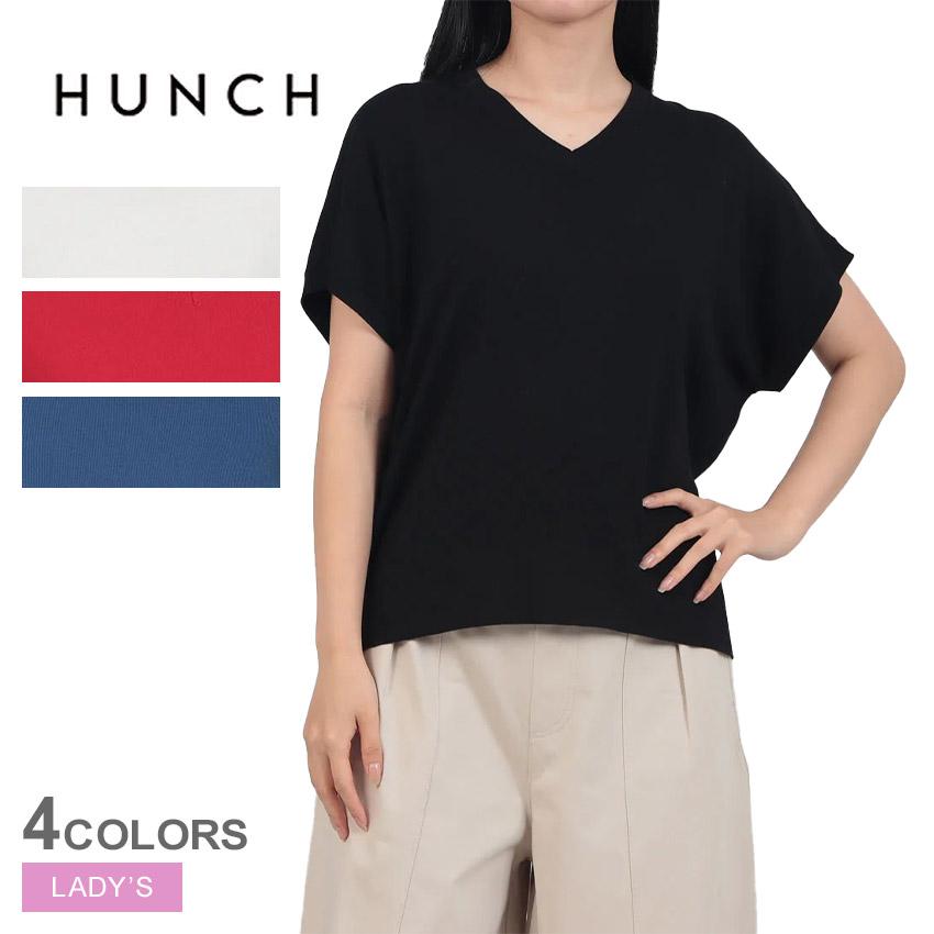 hunch（ハンチ） カットソー レディース HUNCH WVQ7158 ホワイト 白