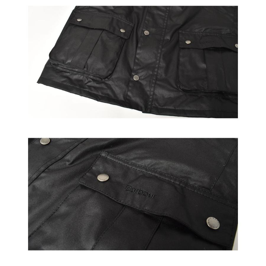 Barbour（バブアー） ジャケット メンズ BARBOUR MWX0337 黒 ブラウン