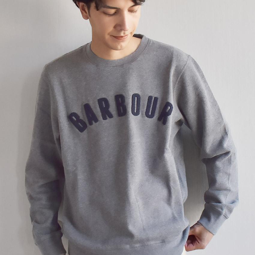Barbour（バブアー） スウェット メンズ BARBOUR MOL0101 ネイビー 紺