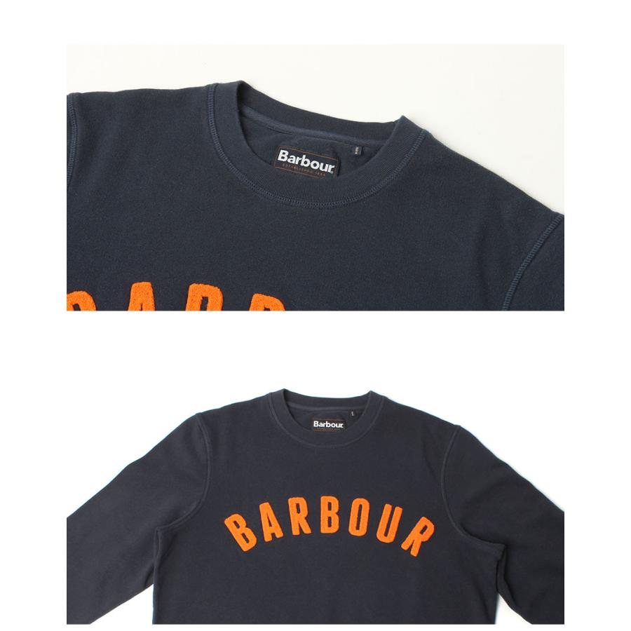 Barbour（バブアー） スウェット メンズ BARBOUR MOL0101 ネイビー 紺