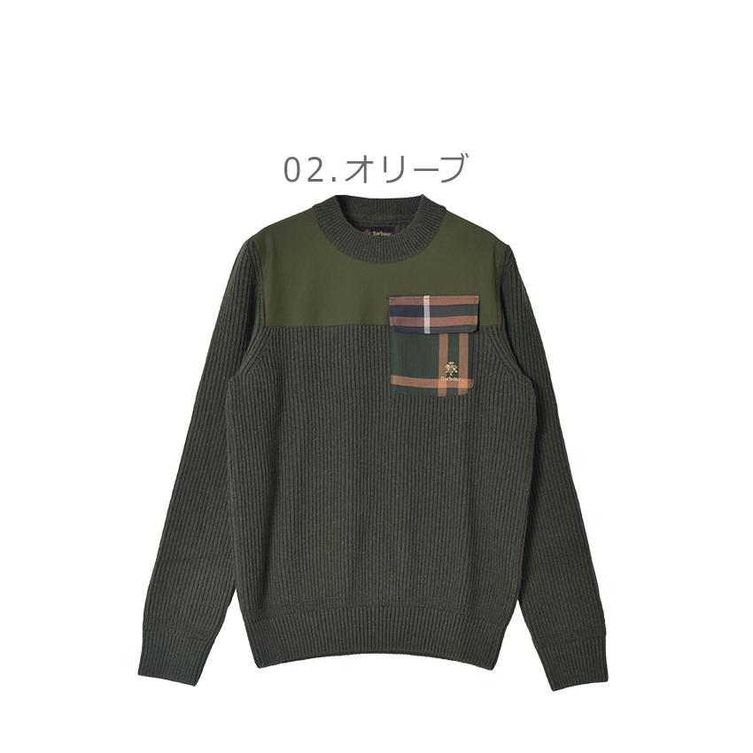 Barbour（バブアー） ニット メンズ Miller Regular Knitted Crew Neck
