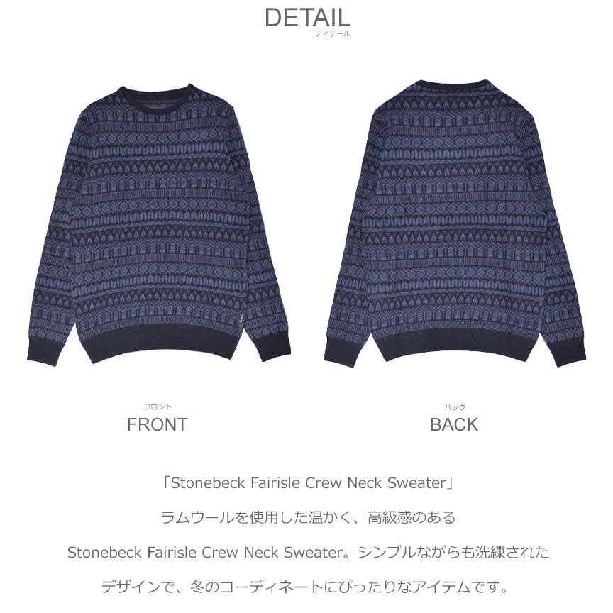 Barbour（バブアー） ニット メンズ Stonebeck Fairisle Crew Neck
