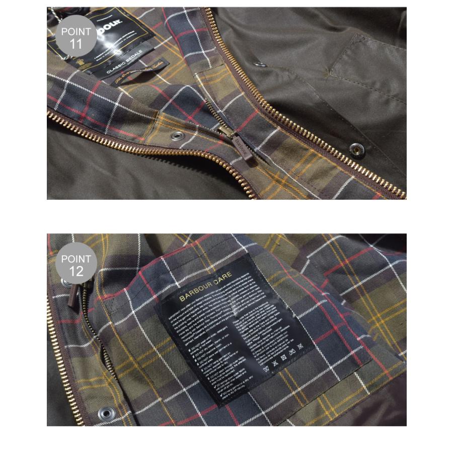 バブアー Barbour ビデイル ワックスコットンジャケット セージ 大きめ Barbour BARBOUR バブアー ジャケット クラシック ビデイル