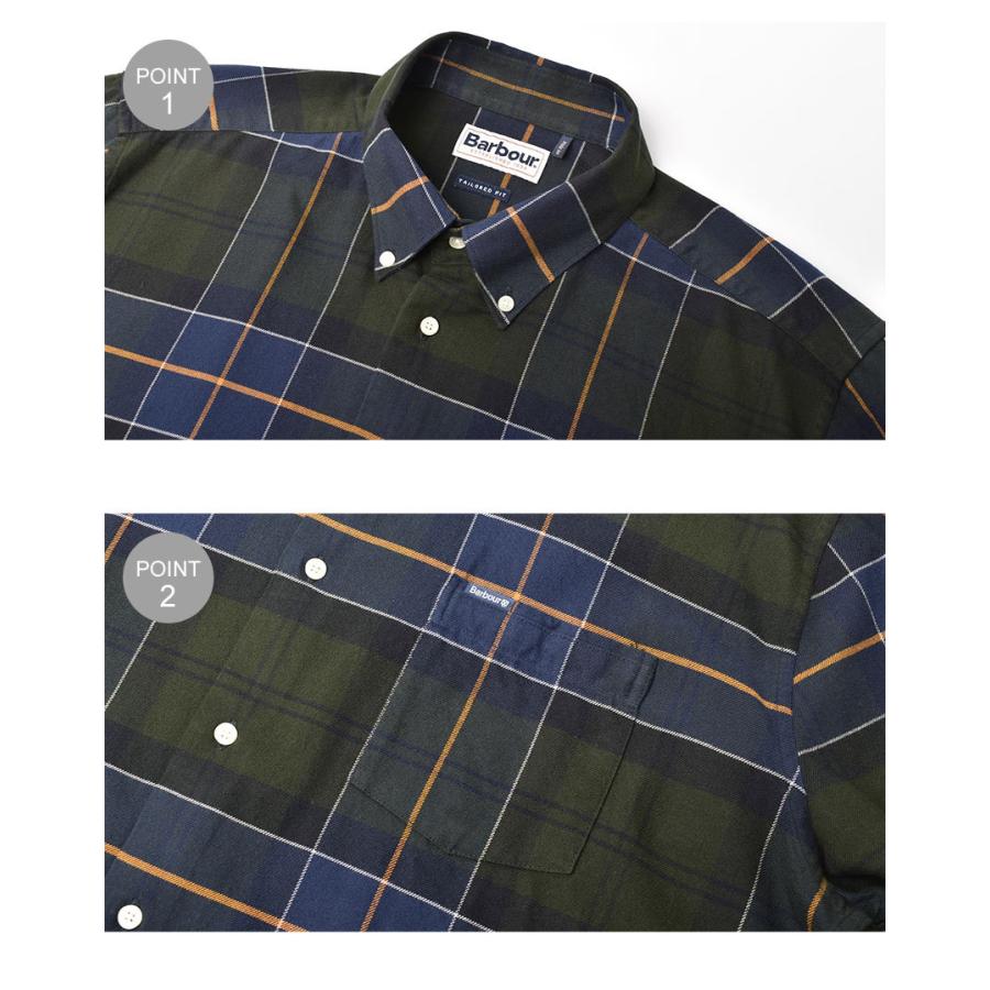 Barbour バブアー 長袖シャツ メンズ BARBOUR LUGHAN SHIRTS