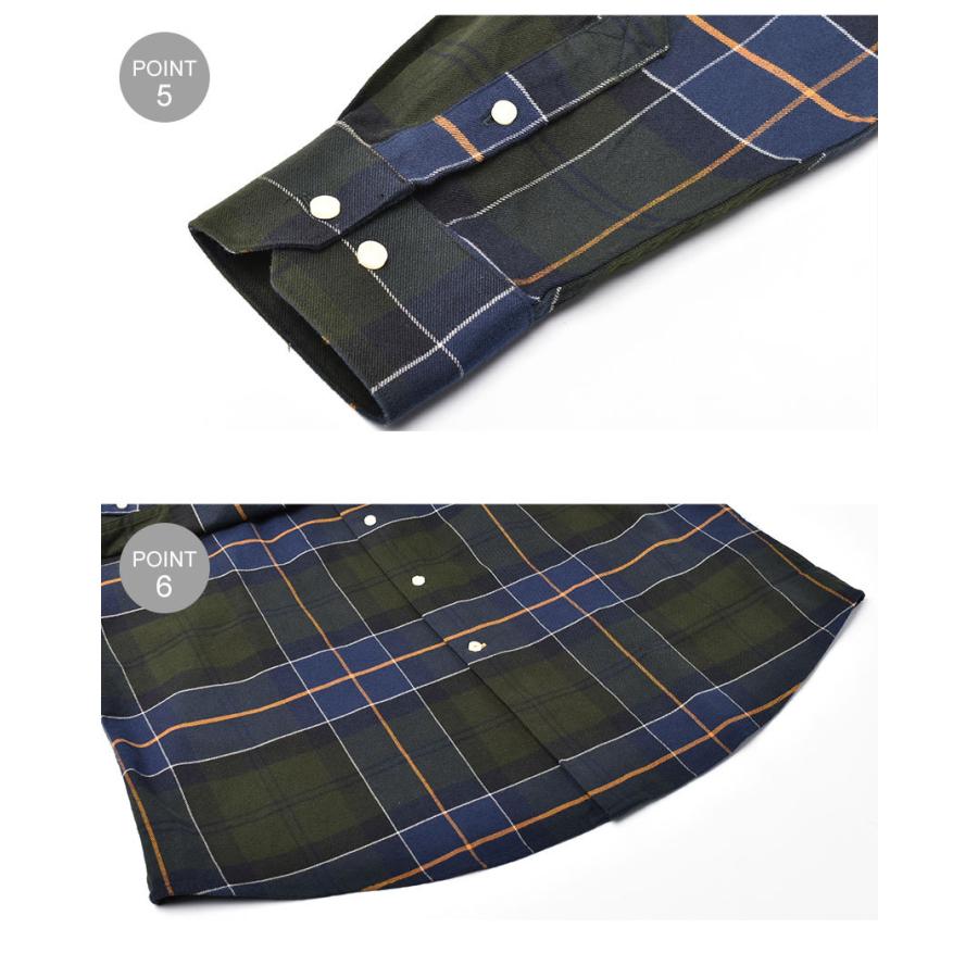 Barbour バブアー 長袖シャツ メンズ BARBOUR LUGHAN SHIRTS
