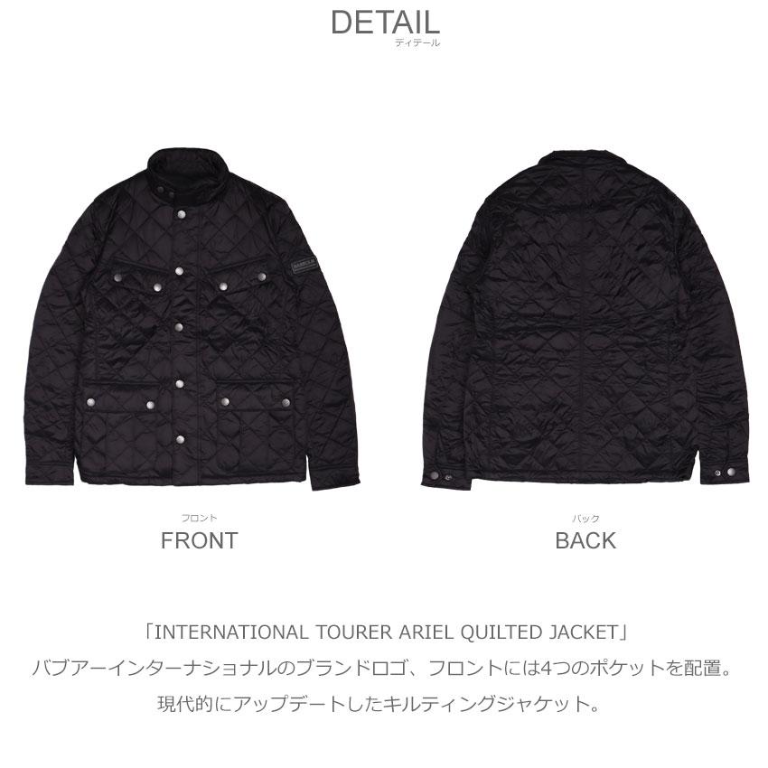 Barbour（バブアー） アウター メンズ BARBOUR MQU1593 ブラック 黒