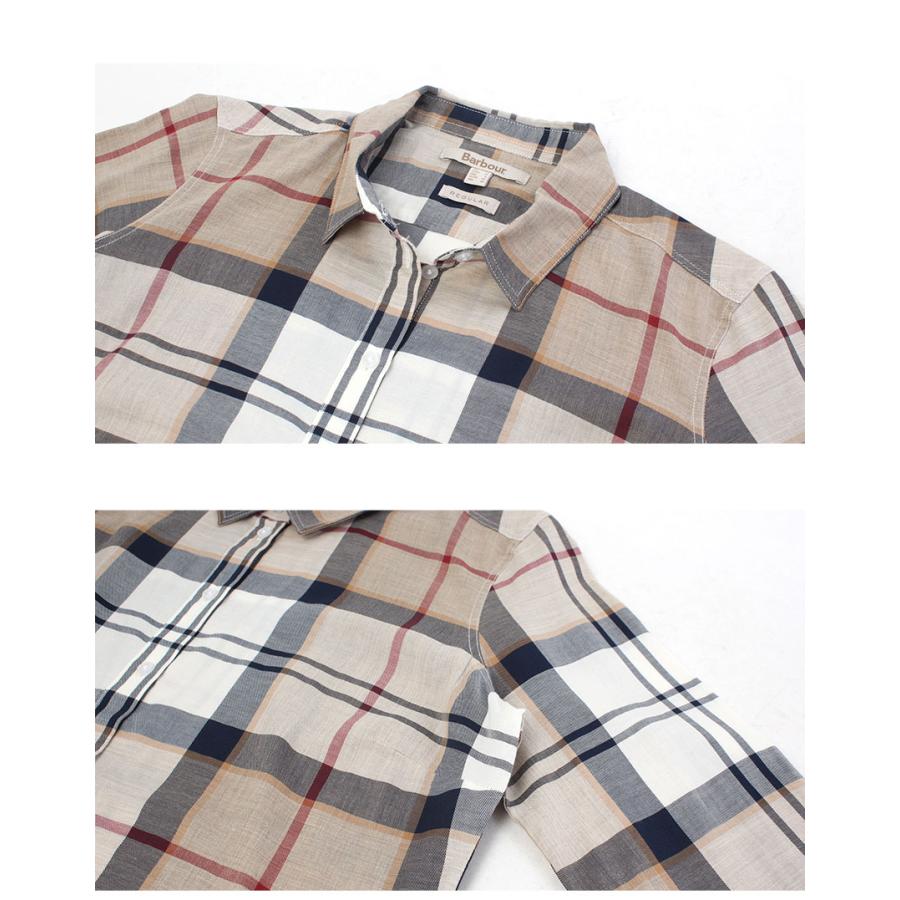 Barbour（バブアー） 長袖シャツ レディース BARBOUR LSH1353 ブラウン