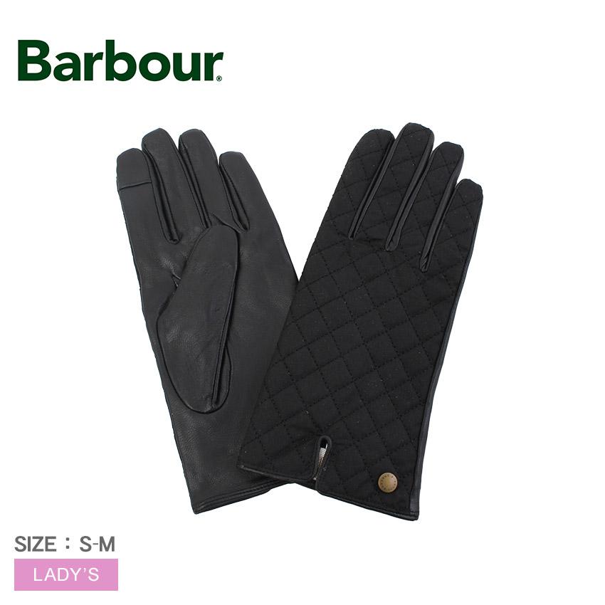 Barbour（バブアー） 手袋 レディース BARBOUR LGL0135 ブラック 黒