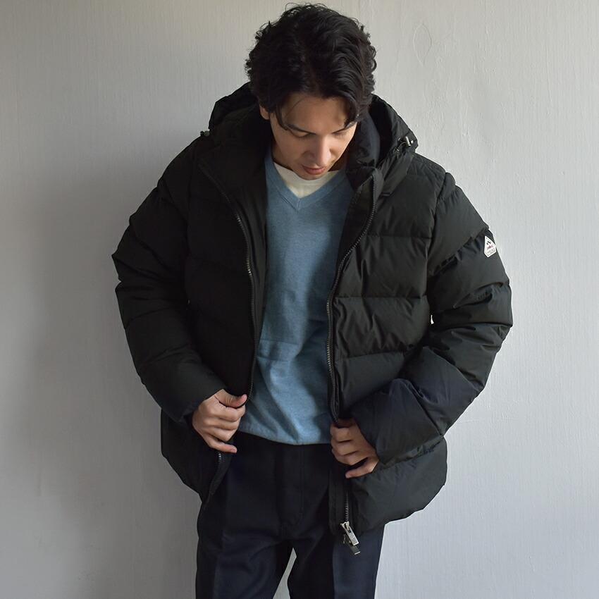 ピレネックス　ダウン HMY022 P DOWN JACKET ブラック　L Pyrenex（ピレネックス） PYRENEX SPOUTNIC MINI RIPSTOP スプー