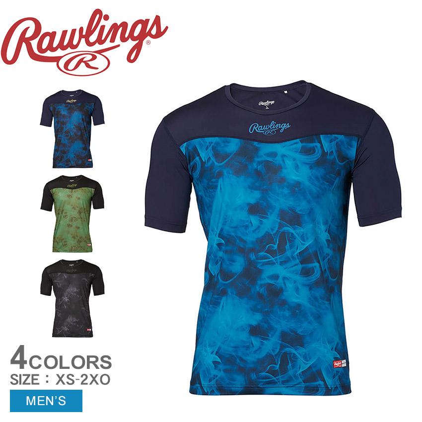 ローリングス アンダーシャツ メンズ Rawlings ASU14S02 カーキ