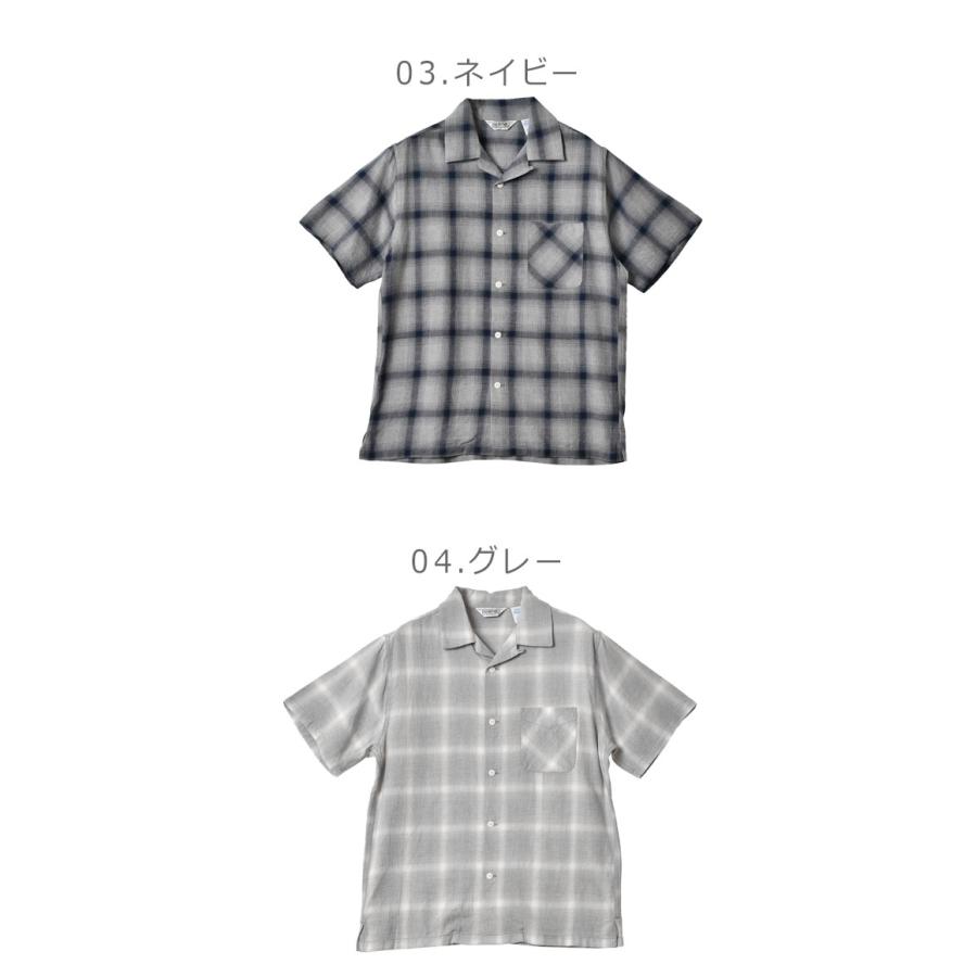 FIVEBROTHER（ファイブブラザー） 半袖シャツ メンズ ライトフランネル