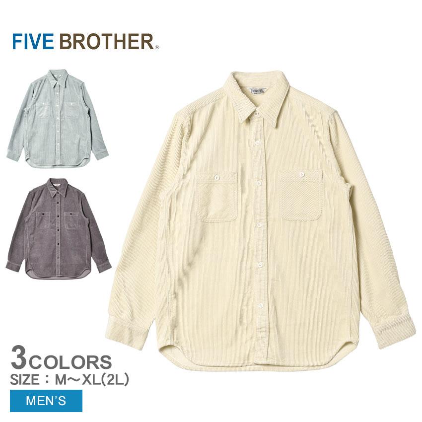 FIVEBROTHER（ファイブブラザー） 長袖シャツ メンズ FIVE BROTHER