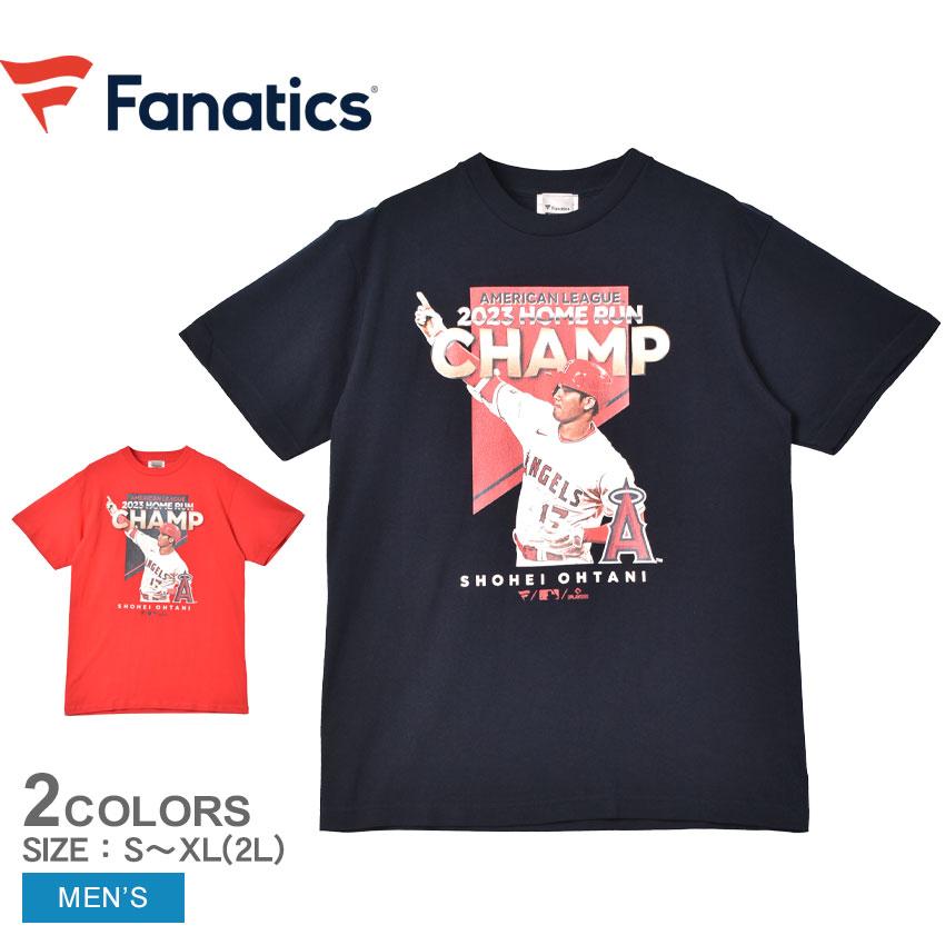 ネコポス配送）Tシャツ メンズ FANATICS ML01-23FW-0002 赤 紺 Tシャツ