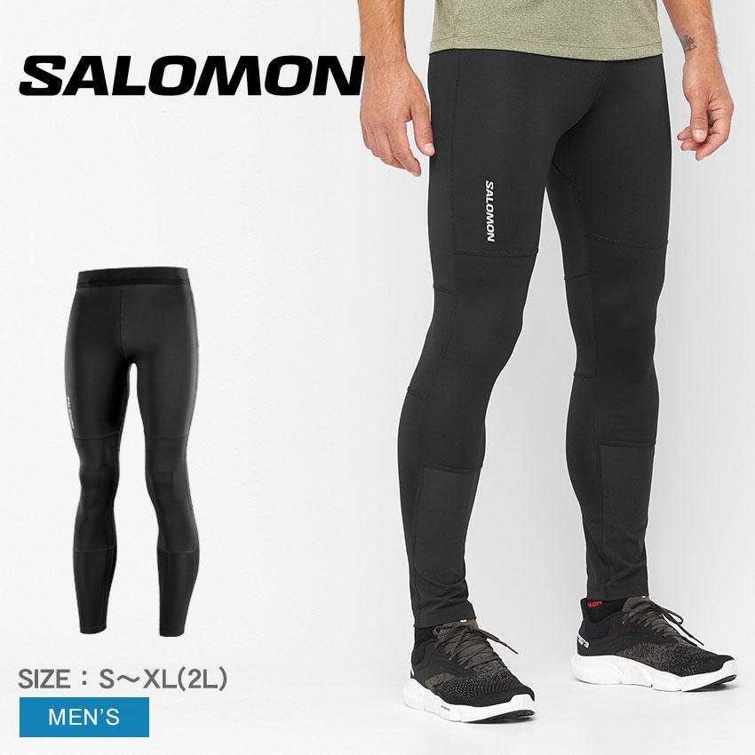SALOMON（サロモン） レギンス メンズ クロス ラン タイツ SALOMON