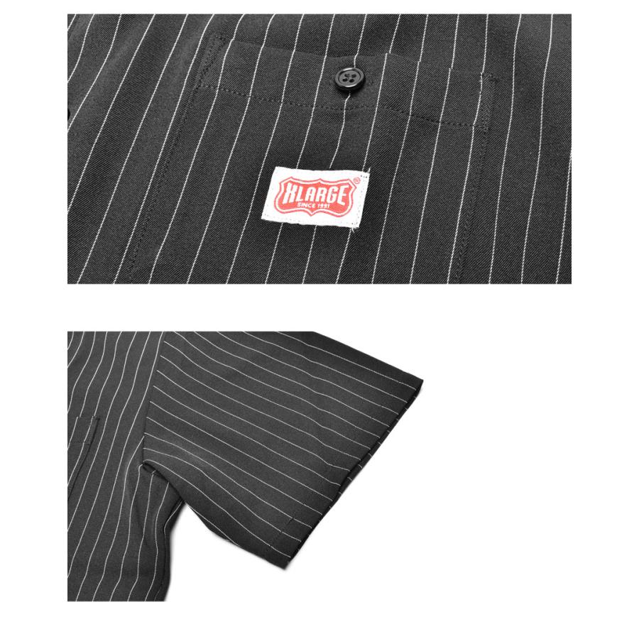 XLARGE（エクストラ ラージ） 半袖シャツ メンズ S/S STRIPE WORK