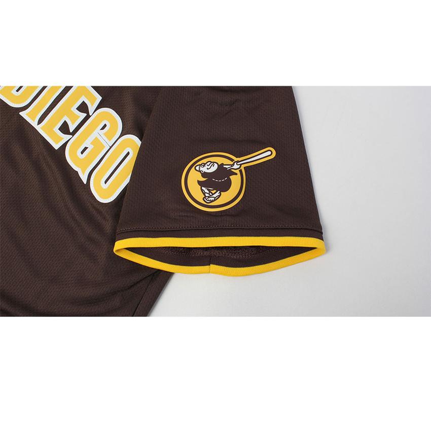 ナイキ ユニフォームシャツ キッズ ジュニア 子供 LIMITED ROAD PLAYER JERSEY ダルビッシュ有 NIKE PZ3B7LRDP00 ブラウン San SD |slz| | NIKE | 04