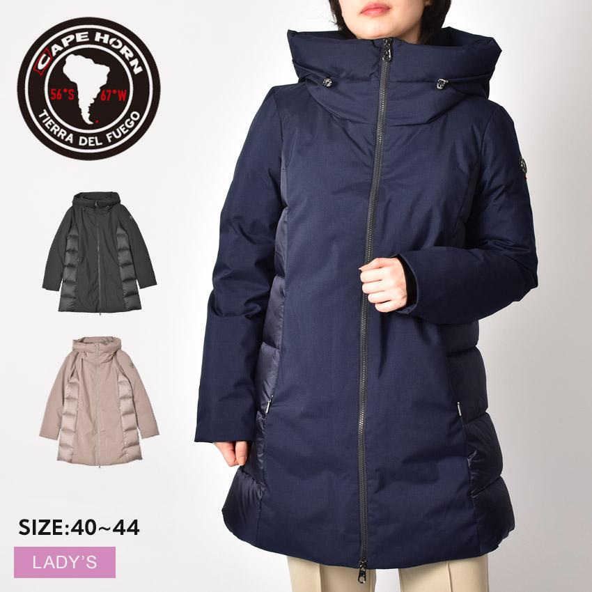 ケープホーン ダウンジャケット レディース CAPE HORN 72540 ブラック
