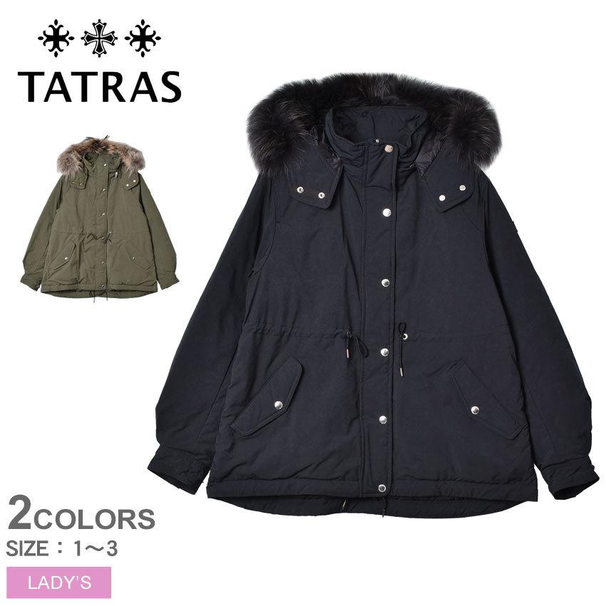TATRAS★CERAMIKA★ダウンコート★ラクーンファー付★２★ネイビー TATRAS☆CERAMIKA☆ダウンコート☆ラクーンファー付☆2