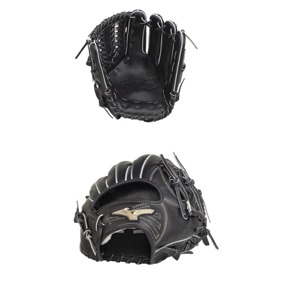Mizuno 軟式グローブ 黒 レザー ミズノプロ限定皮革シリーズ - 革がわかれば、グラブが広がる