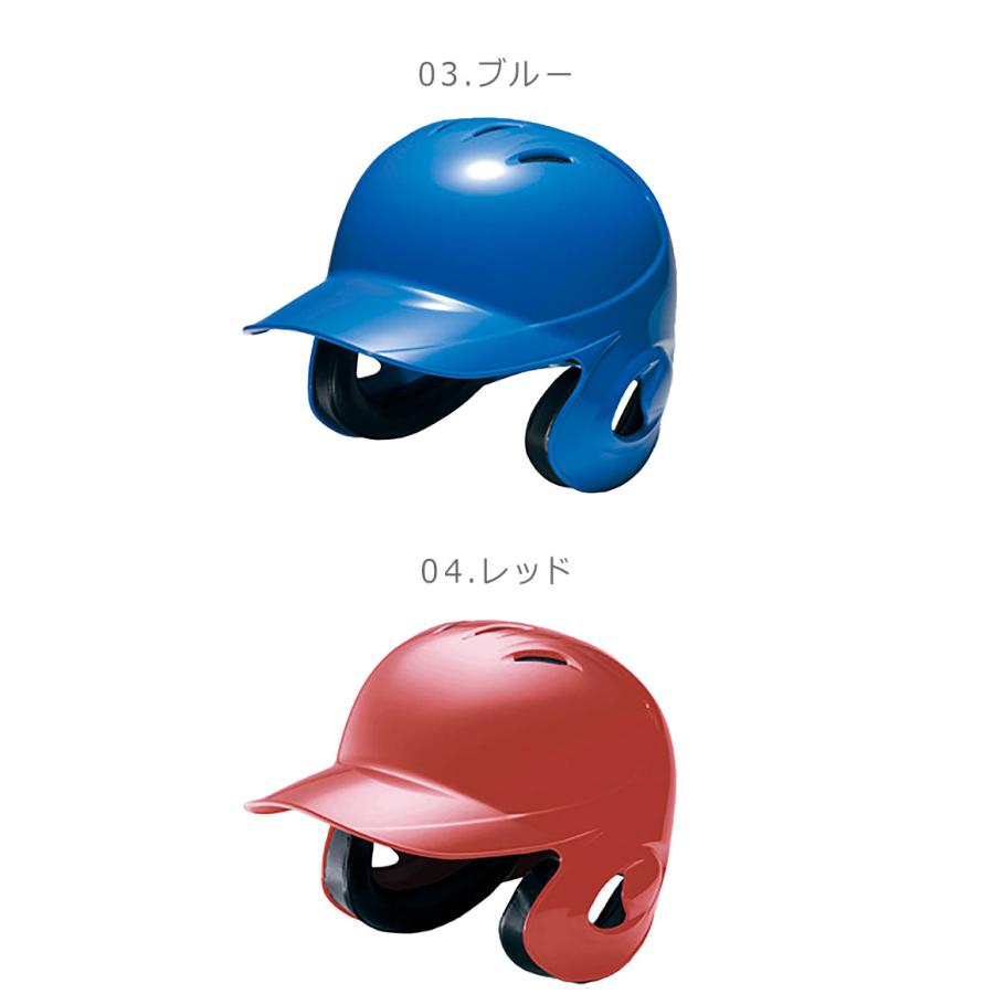 MIZUNO（ミズノ） 野球用品 軟式用ヘルメット（両耳付打者用） MIZUNO