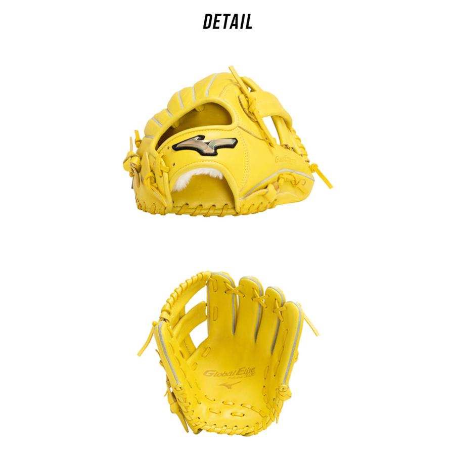 Mizuno 軟式グローブ VeryFuni イエロー Mizuno Pro 軟式グローブ イエロー Mizuno Pro 軟式イエローグローブ
