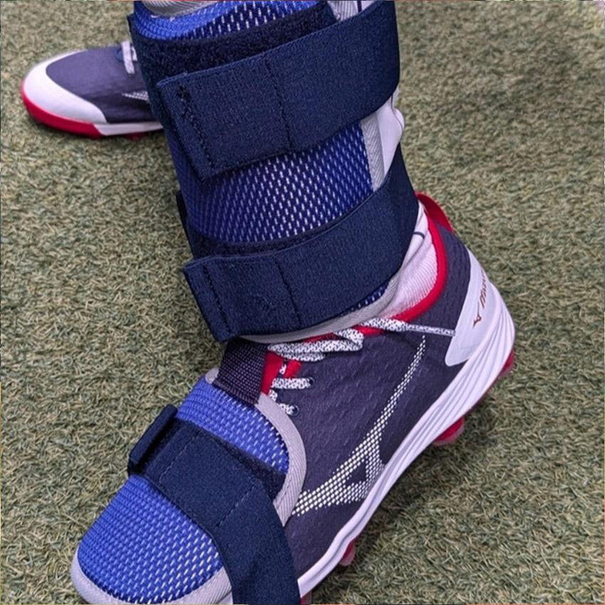 限定品 侍ジャパン ミズノ野球 フットガード ネイビー レッド MIZUNO（ミズノ） フットガード メンズ MIZUNO 1DJLG510 レッド 赤