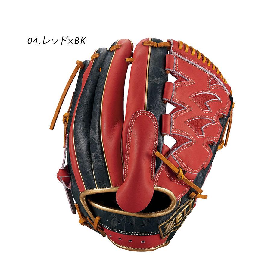 ゼット グローブ ユニセックス ZETT BRGB31221 グレー ベージュ レッド