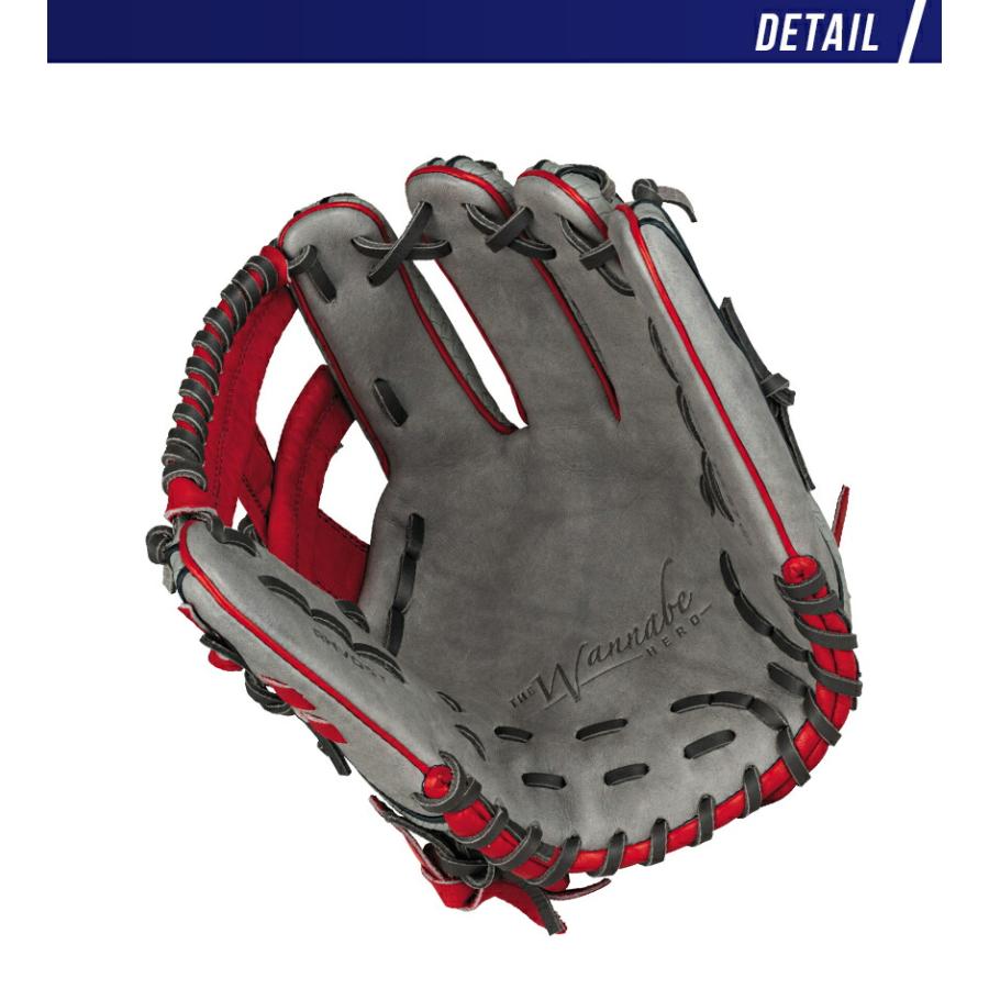限定カラー】ウィルソン ワナビーヒーロー 軟式グローブ 内野手用 D5型