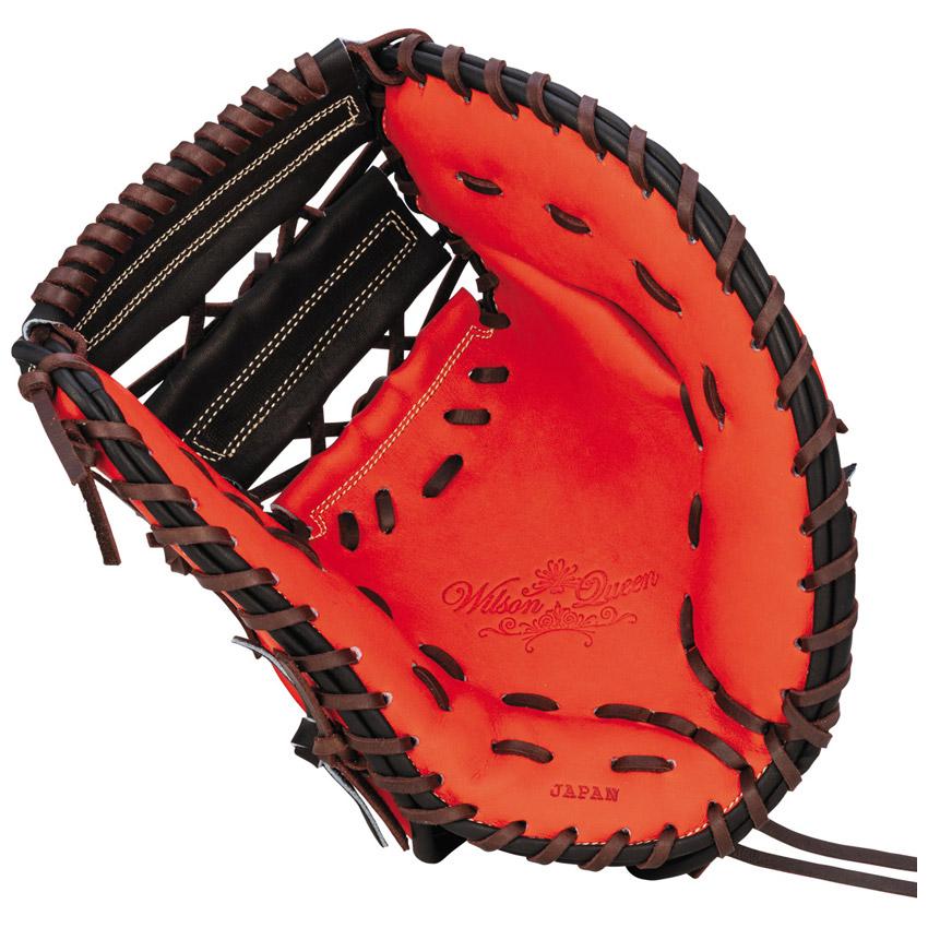 Wilson 野球グローブ 黒/オレンジ／グレー 2026モデル】ウィルソン 少年軟式 グローブ グラブ 内野手用 右投げ用