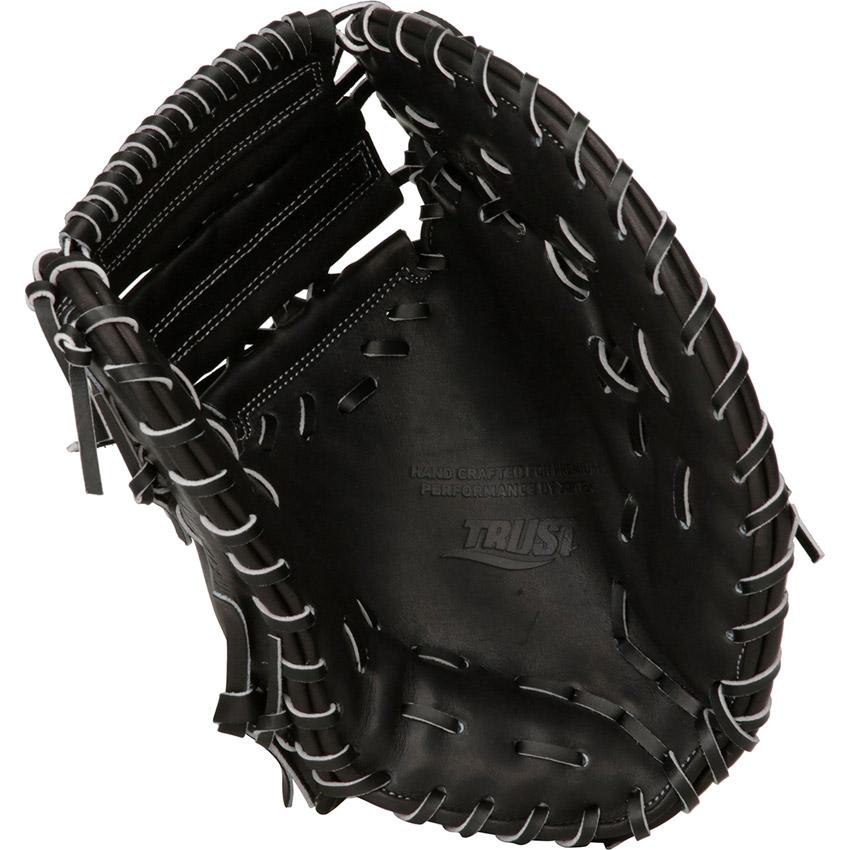 ザナックス グローブ メンズ レディース 硬式ファーストミット トラスト Xanax BHF24FO1T ベージュ ブラック 黒 野球 ミット 男 爆買の画像