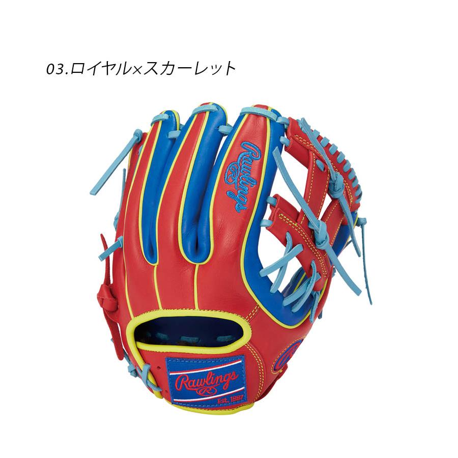 Rawlings（ローリングス） グローブ 大人用 一般用 軟式 HOH MLB COLOR