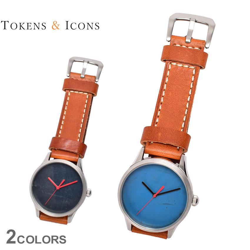 トークン＆アイコン 腕時計 Tokens＆Icons 17YS 17FP ブラウン 茶 時計
